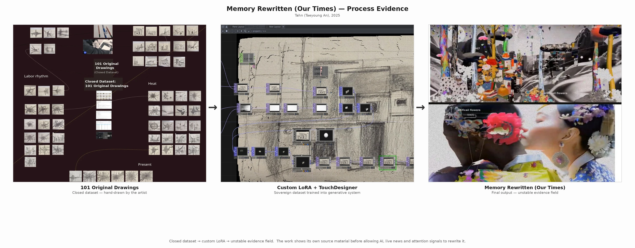 Closed dataset of 101 original works