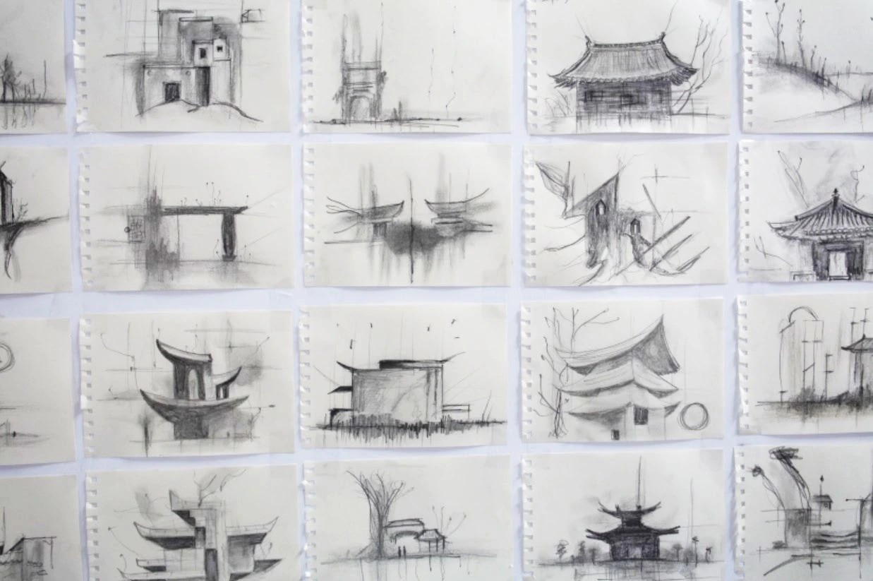 101 original drawings